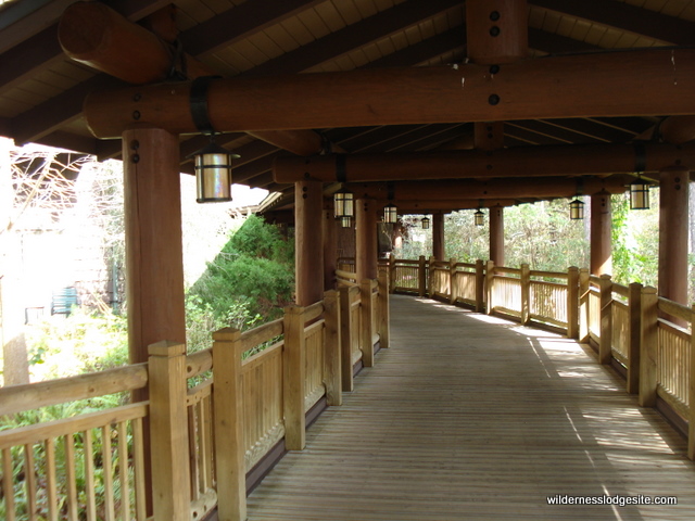 Covered Walkway to Villas from WL Lobby